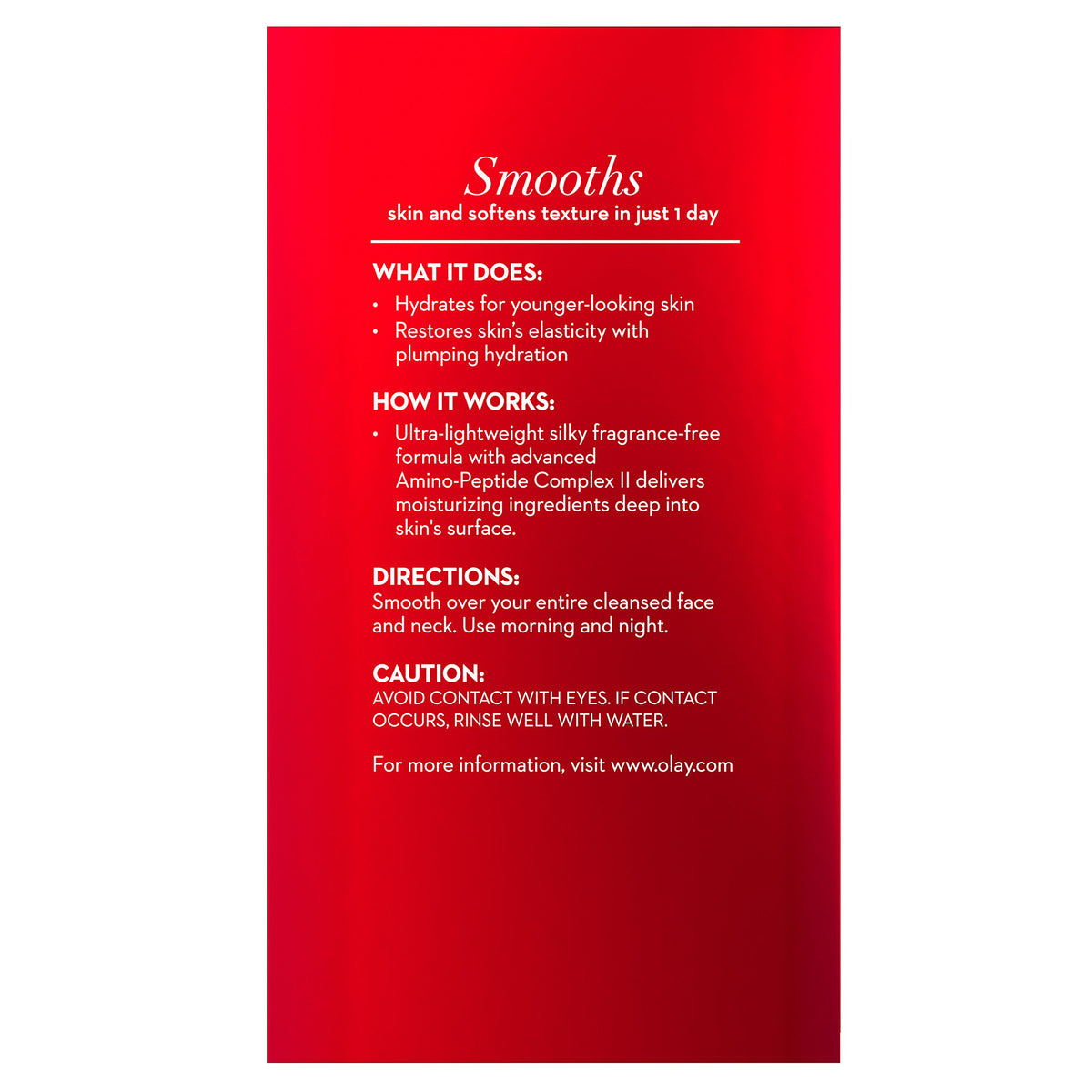 Olay Regenerist Light Gel Face Moisturiser side view