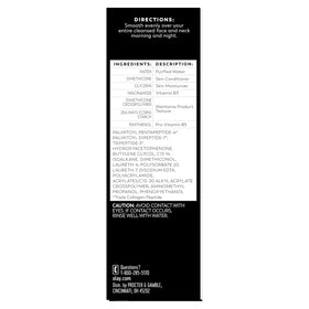 Olay Regenerist Light Gel Face Moisturiser with application on skin