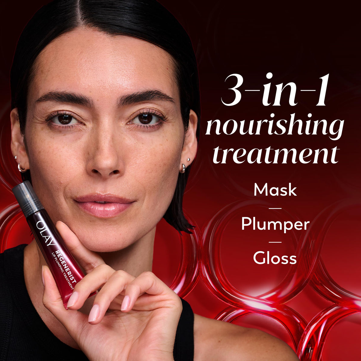 Olay Regenerist Lip Balm 3-in-1 back view