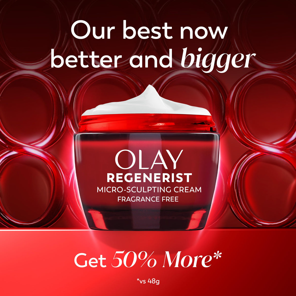 Olay Regenerist Micro-Sculpting Cream 2.6oz packaging