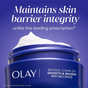Olay Regenerist Radiance Retinol Face Moisturizer ingredients list