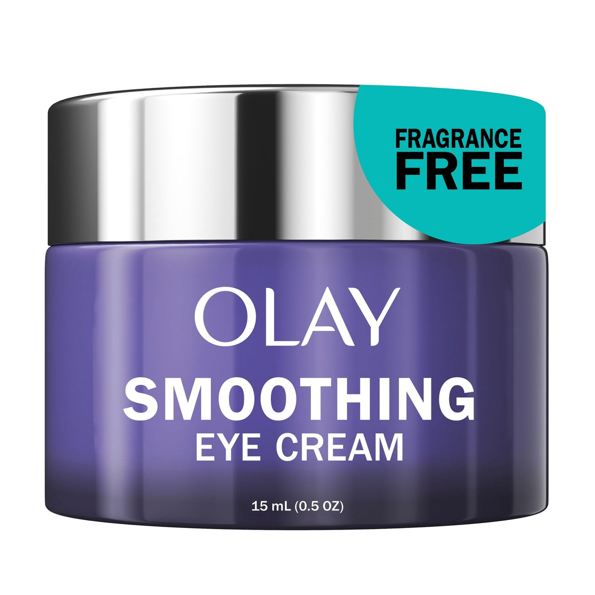 Olay Retinol 24 Night Smoothing Eye Cream jar front view
