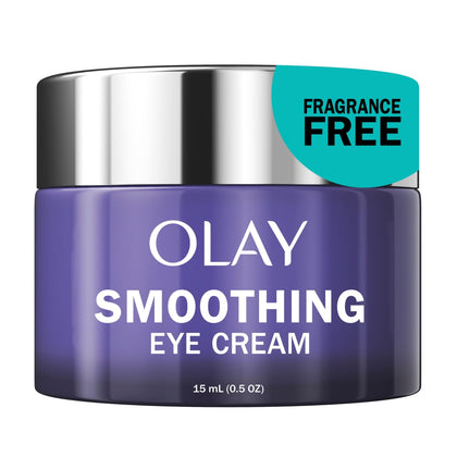 Olay Retinol 24 Night Smoothing Eye Cream jar front view