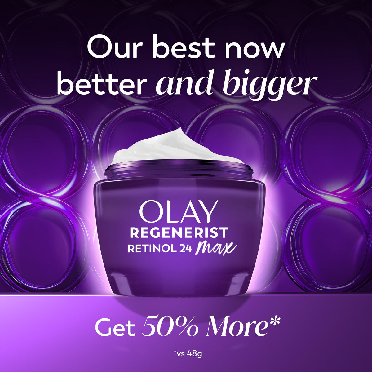 Olay Retinol Night Cream MAX 2.6oz back view