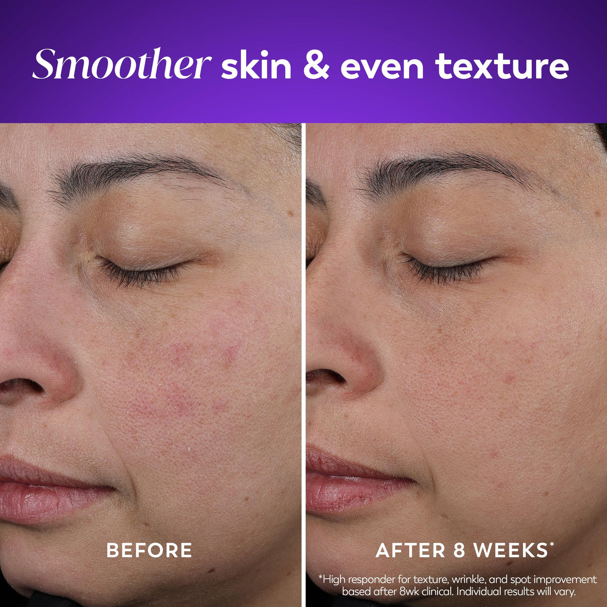Olay Retinol Night Cream texture on hand
