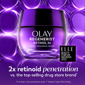 Olay Retinol Night Cream with natural ingredients