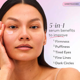 Olay Super Eye Serum 0.45 Oz packaging showing ingredients