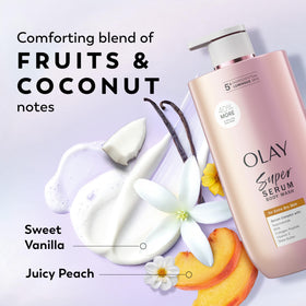 Olay Super Serum Body Wash 28 fl oz with ingredients