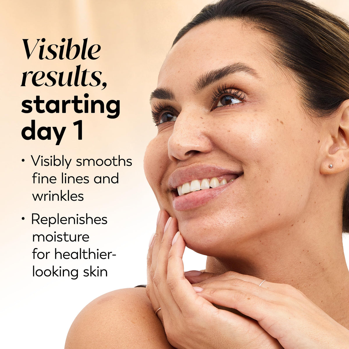 Olay Total Effects 7-in-1 Face Moisturiser SPF 15 texture close-up