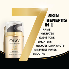 Olay Total Effects Facial Moisturizing Lotion SPF 30 back view