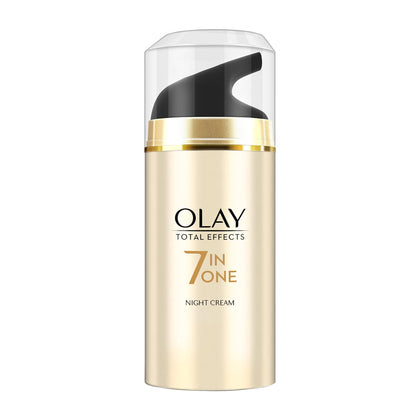 Olay Total Effects Night Firming Facial Moisturiser front view