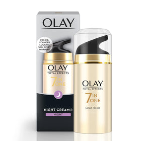 Olay Total Effects Night Firming Facial Moisturiser packaging