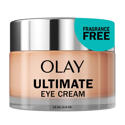 Olay Ultimate Eye Cream 13ml front view with pink packaging