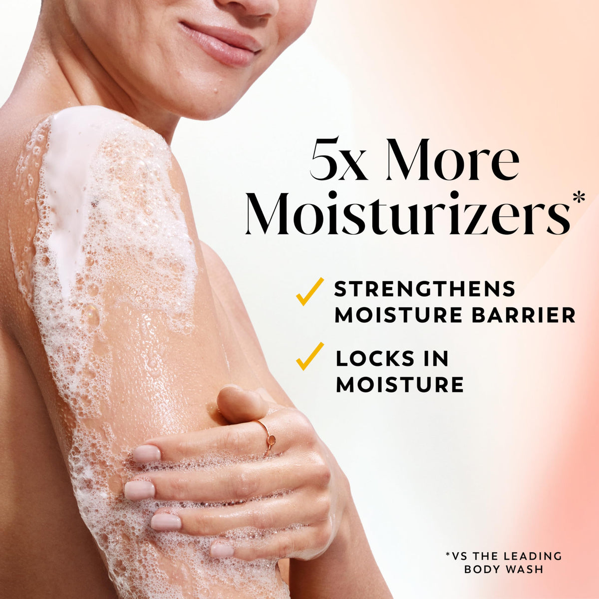 Olay Ultra Moisture Body Wash 22 fl oz back view