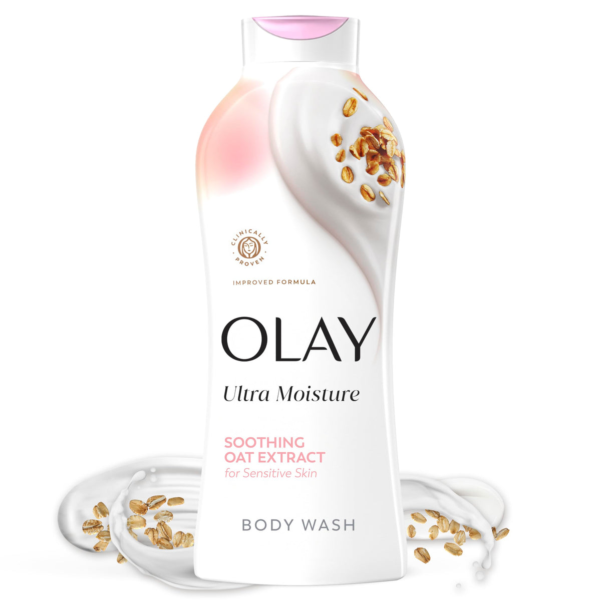 Olay Ultra Moisture Body Wash 22 fl oz front view