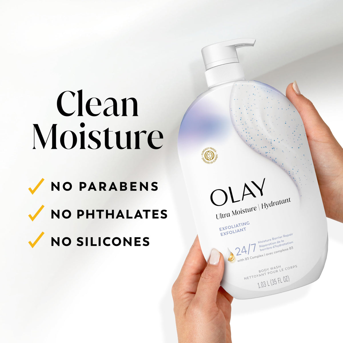 Olay Ultra Moisture Body Wash for daily use