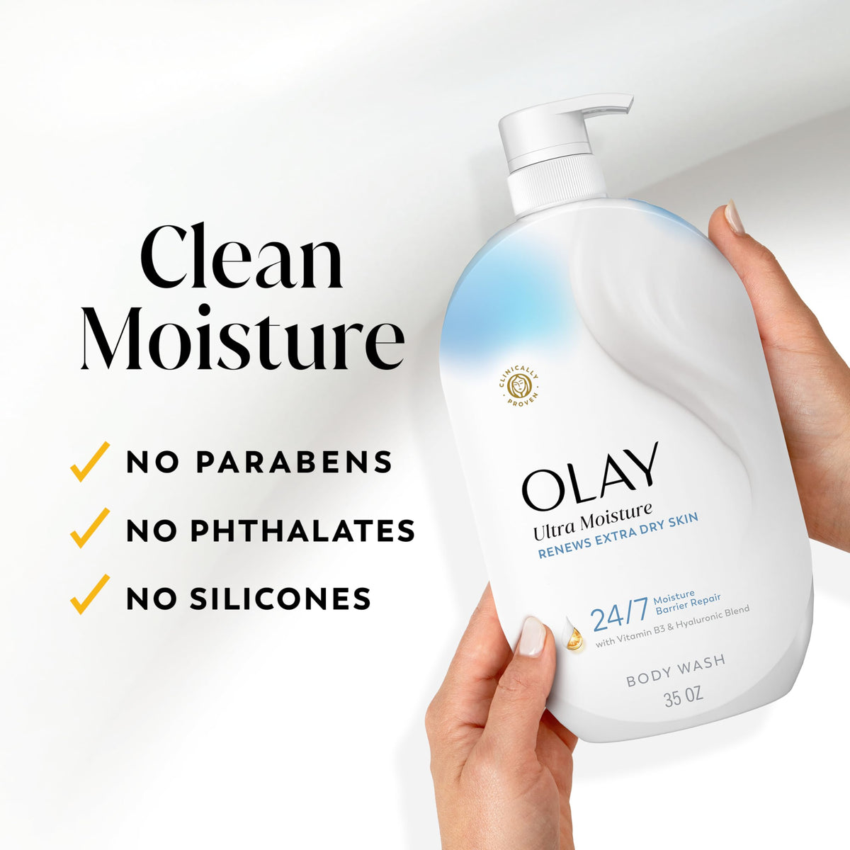 Olay Ultra Moisture Body Wash with Olay Hand & Body Lotion
