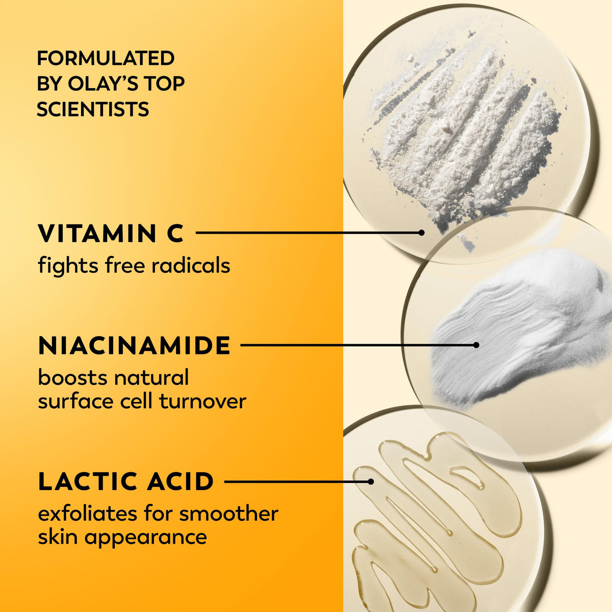 Olay Vitamin C Face Moisturizer with citrus background