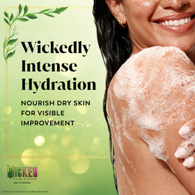 Olay Wickedly Wonderful Elphaba Body Wash 20 fl oz back view