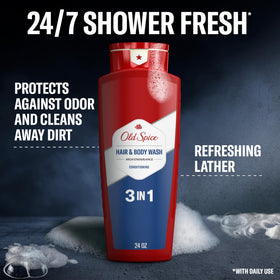 Old Spice 2-in-1 Hair & Body Wash Conditioner 24 oz back view