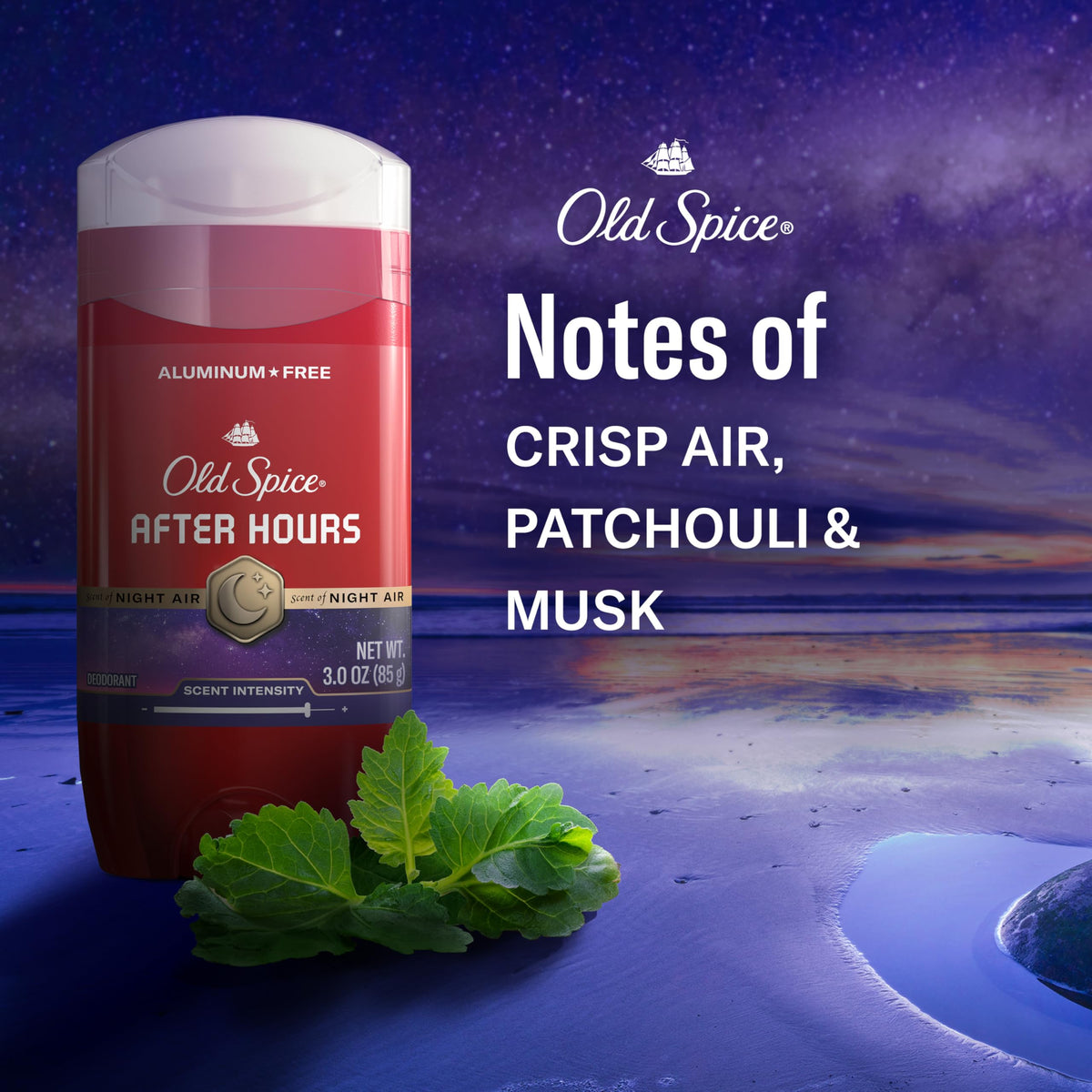 Old Spice After Hours Deodorant with other Red Collection products