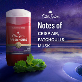 Old Spice After Hours Deodorant with other Red Collection products