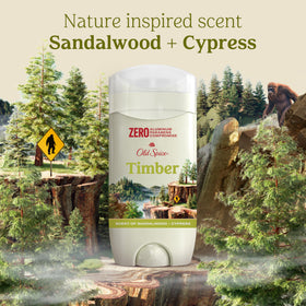 Old Spice Aluminium-Free Deodorant Timber Scent ingredients list