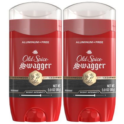 Old Spice Aluminum Free Deodorant 3.0 oz Swagger scent front view