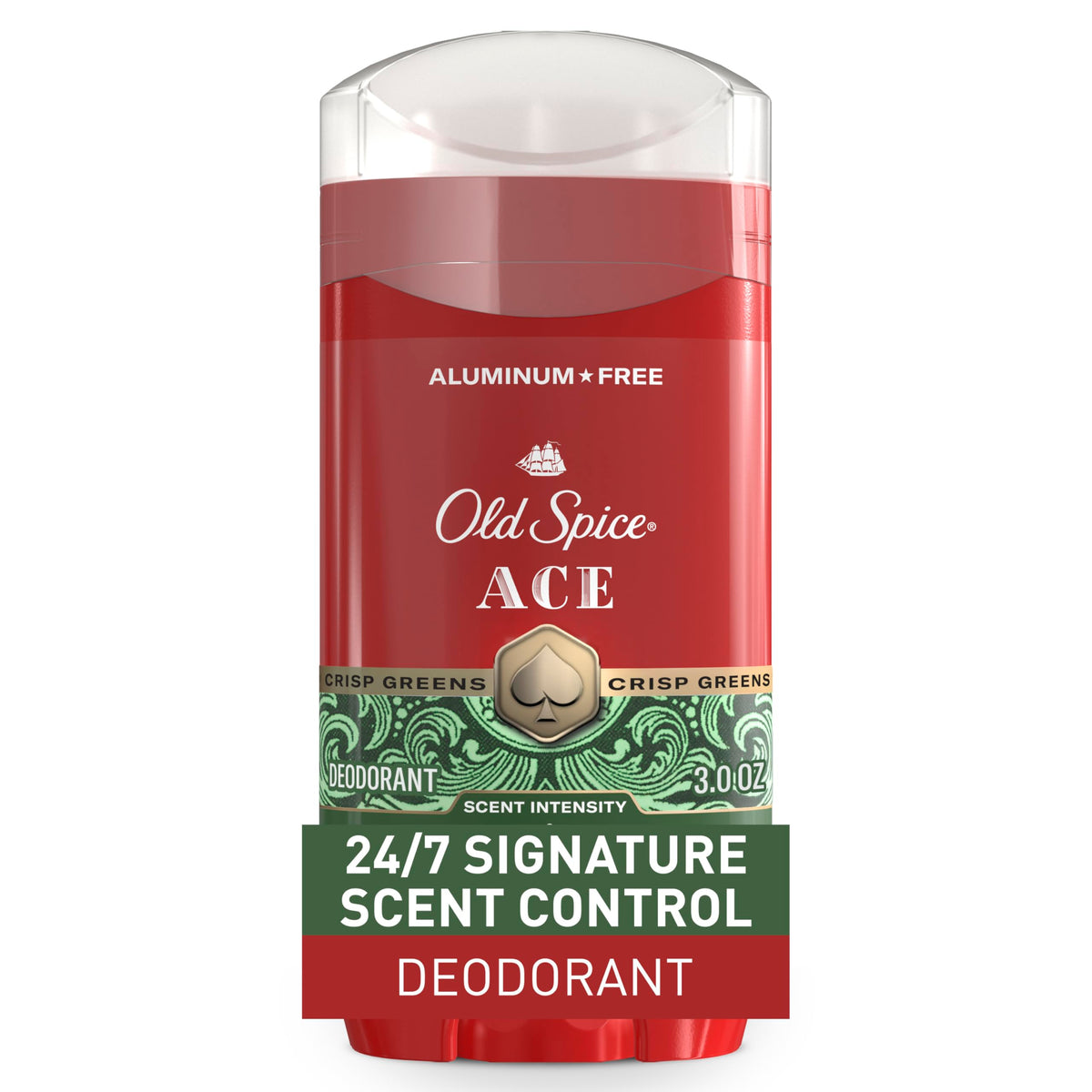 Old Spice Aluminum Free Deodorant front view, 3.0 oz