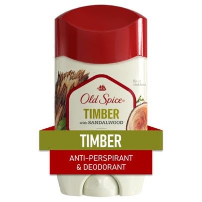 Old Spice Anti-Perspirant & Deodorant Timber 2.6 oz front view