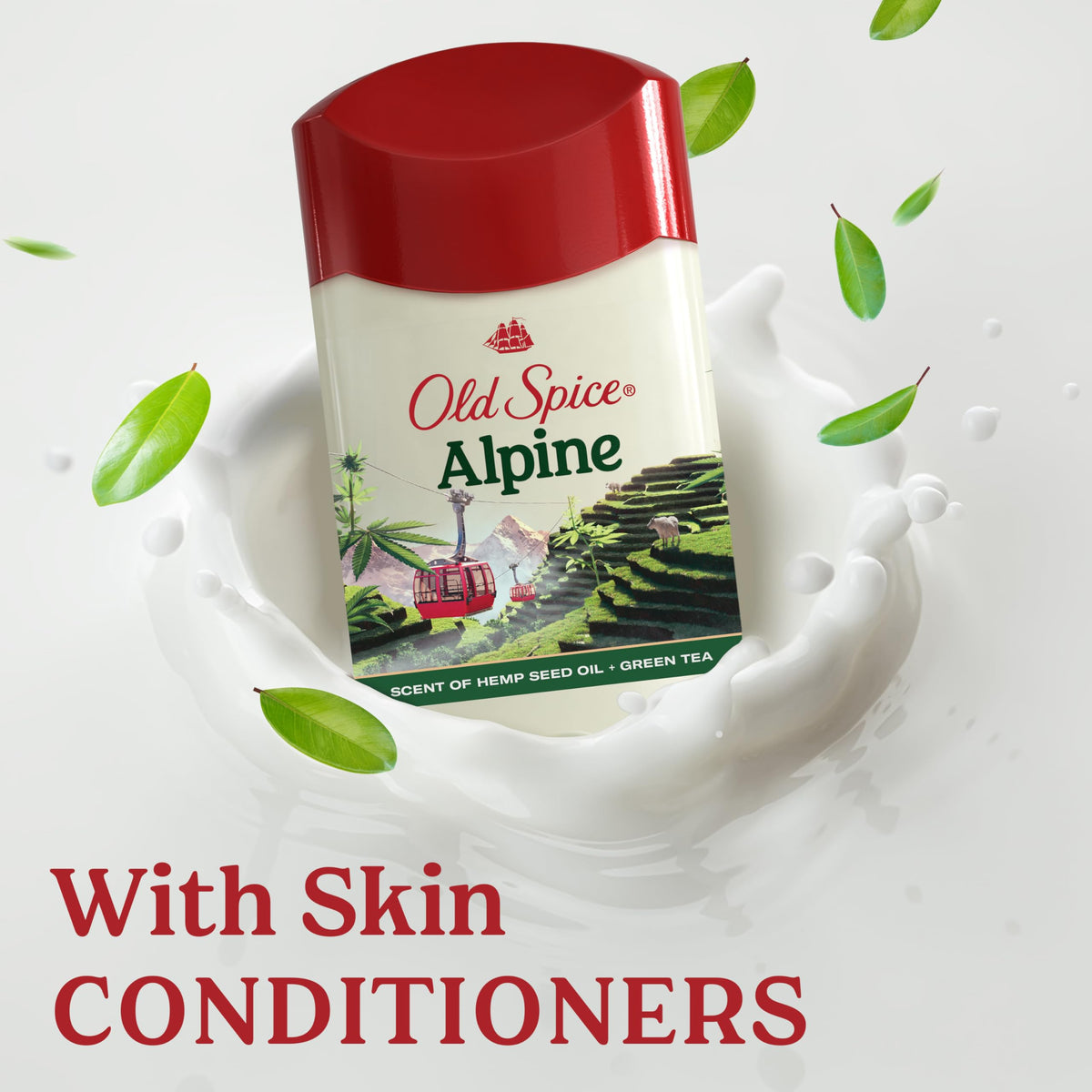 Old Spice Antiperspirant & Deodorant Alpine 3-pack display