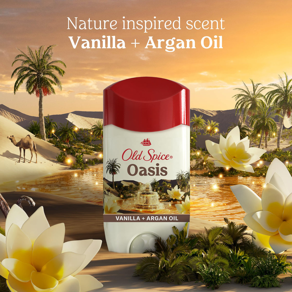 Old Spice Antiperspirant Deodorant in a bathroom setting