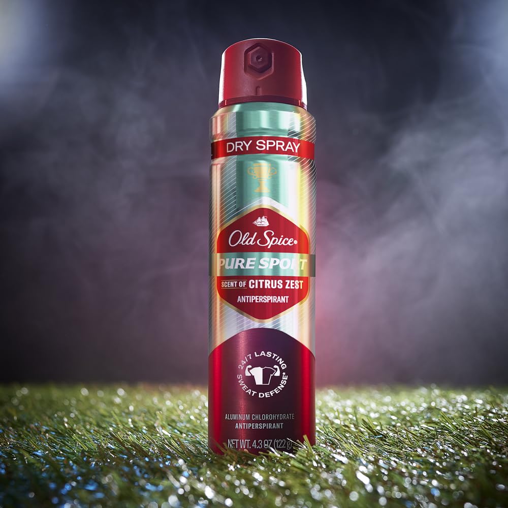 Old Spice Antiperspirant Deodorant Invisible Dry Spray packaging