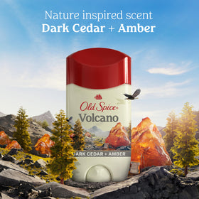 Old Spice Antiperspirant Deodorant pack of 3 with Volcano scent