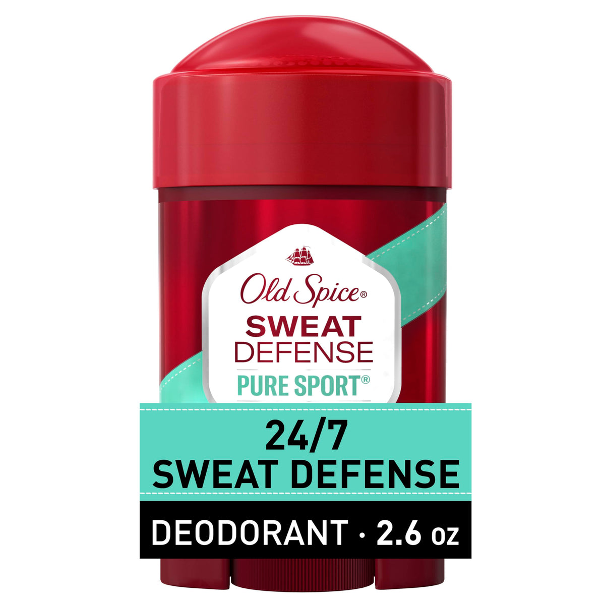 Old Spice Antiperspirant Deodorant Pure Sport Plus front view