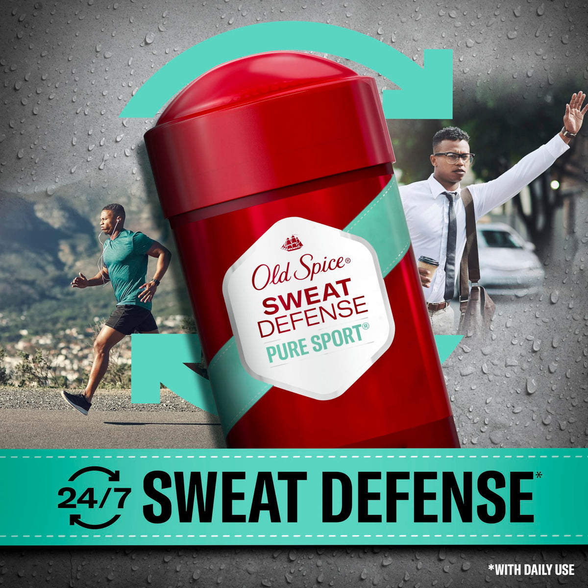 Old Spice Antiperspirant Deodorant Pure Sport Plus packaging