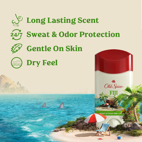 Old Spice Antiperspirant Deodorant side view showing stick format