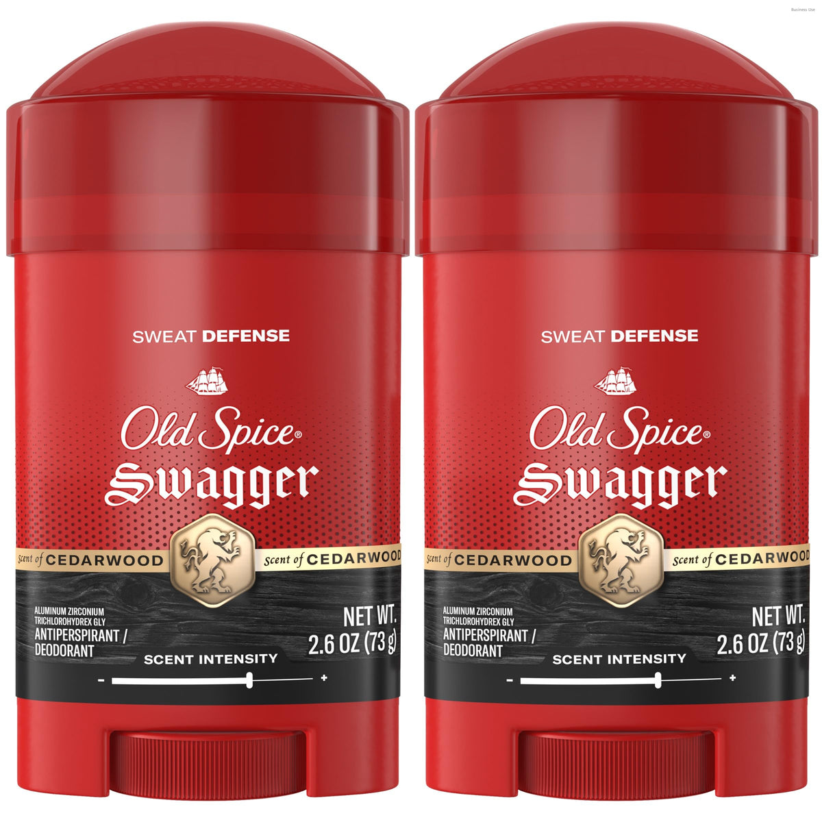 Old Spice Antiperspirant Deodorant Swagger Cedarwood front view