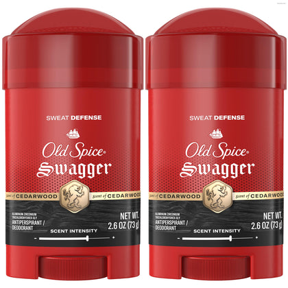 Old Spice Antiperspirant Deodorant Swagger Cedarwood front view