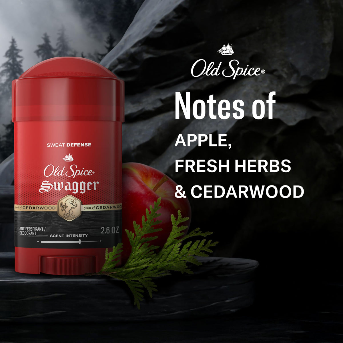Old Spice Antiperspirant Deodorant Swagger with cedarwood scent