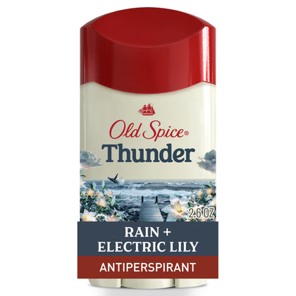 Old Spice Antiperspirant Deodorant Thunder Rain front view
