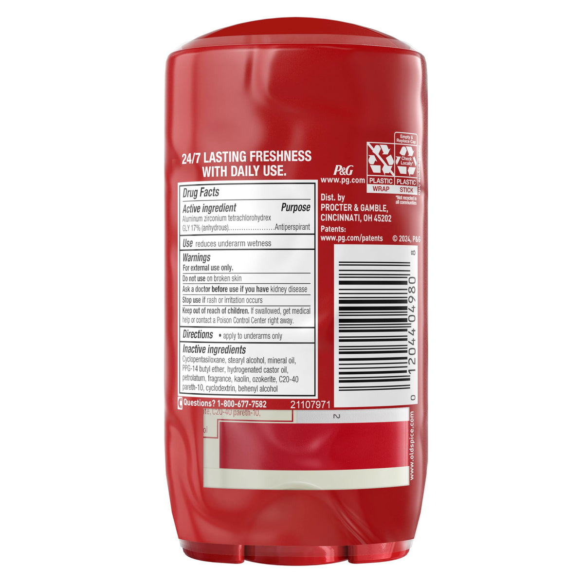 Old Spice Antiperspirant Deodorant two-pack display