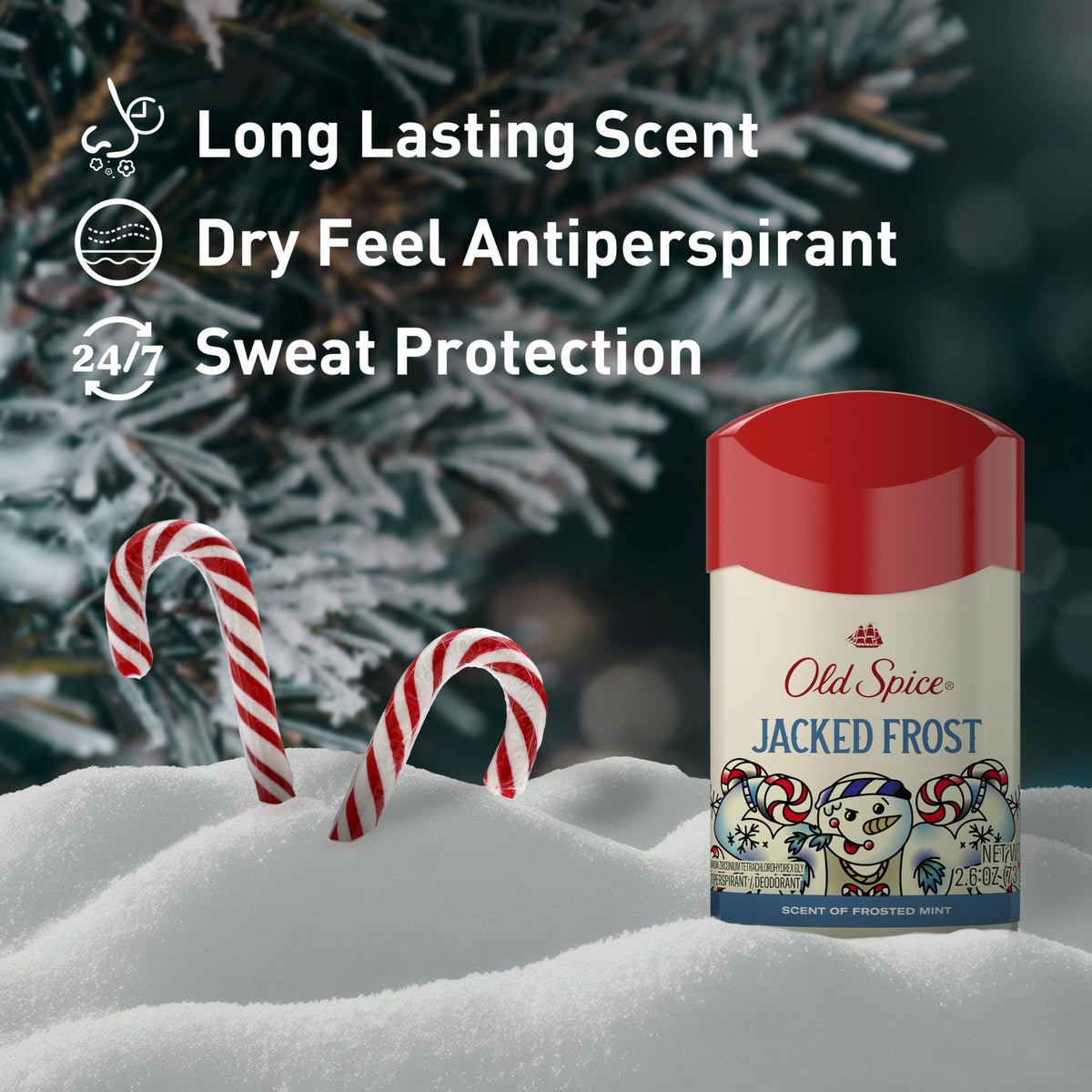 Old Spice Antiperspirant Jacked Frost 2.6 oz packaging