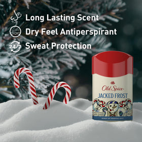 Old Spice Antiperspirant Jacked Frost 2.6 oz packaging