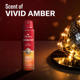 Old Spice Antiperspirant Spray 4.3 oz packaging details