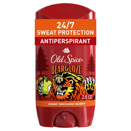 Old Spice Bearglove Antiperspirant Deodorant 118g front view