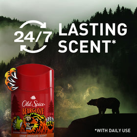 Old Spice Bearglove Antiperspirant Deodorant application view