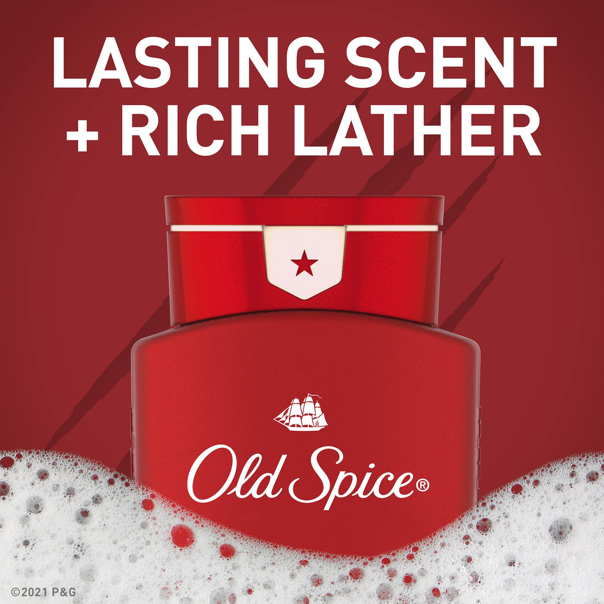 Old Spice Bearglove Body Wash 30 oz in lifestyle setting