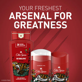 Old Spice Bearglove Body Wash 30 oz packaging details