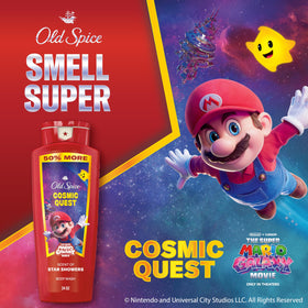 Old Spice Body & Face Wash 24 oz side view